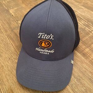 Tito's Handmade Vodka Travis Mathew Snapback Baseball Cap Hat One Size OS Mesh